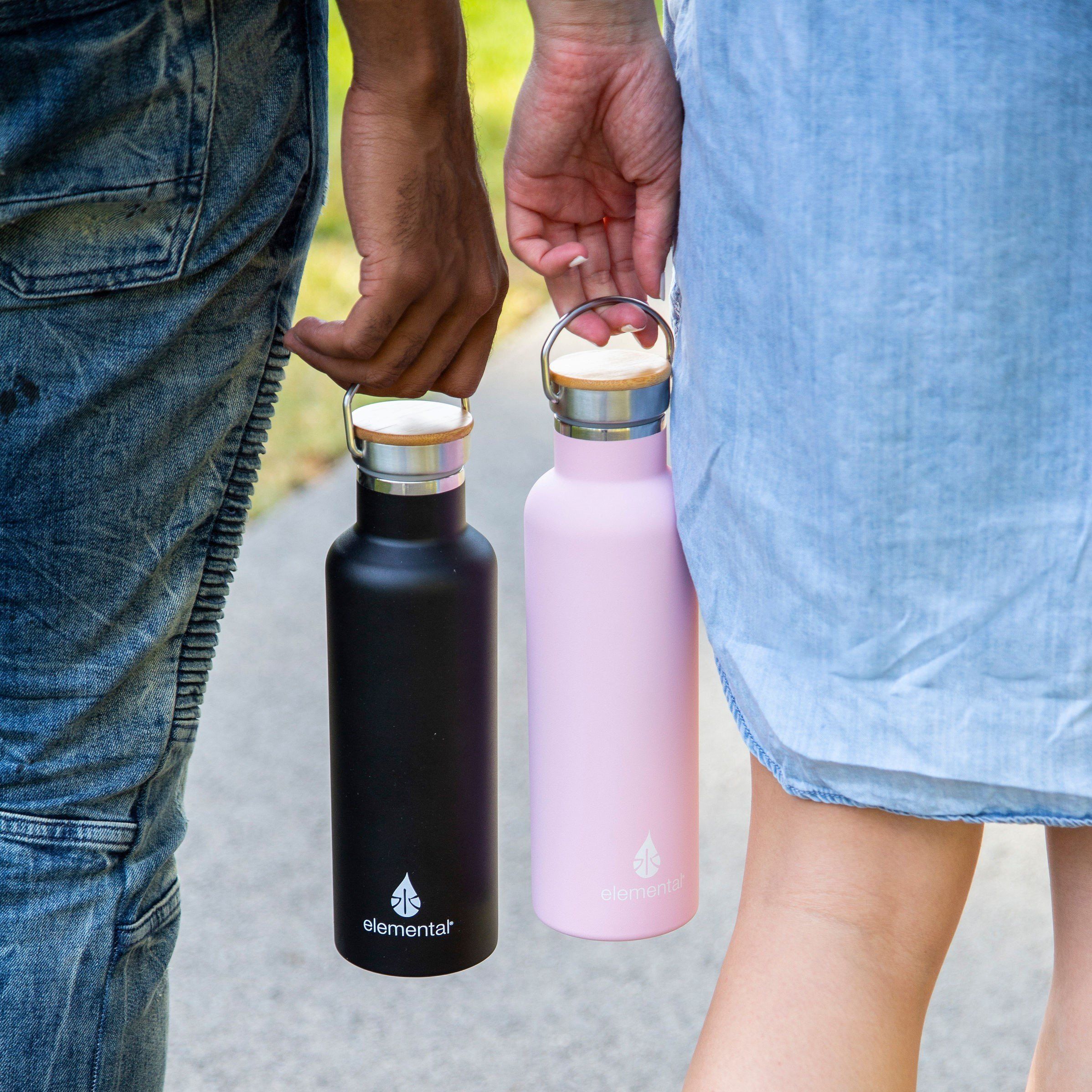 Classic 25oz Water Bottle - Orange – Elemental Bottles