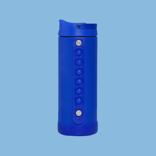 Iconic 14oz Pop Fidget Bottle - Royal Blue