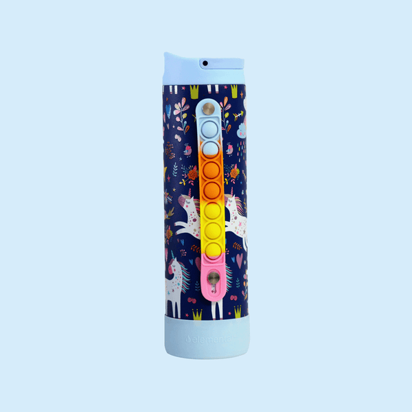 Iconic 20oz Pop Fidget Bottle - Unicorn