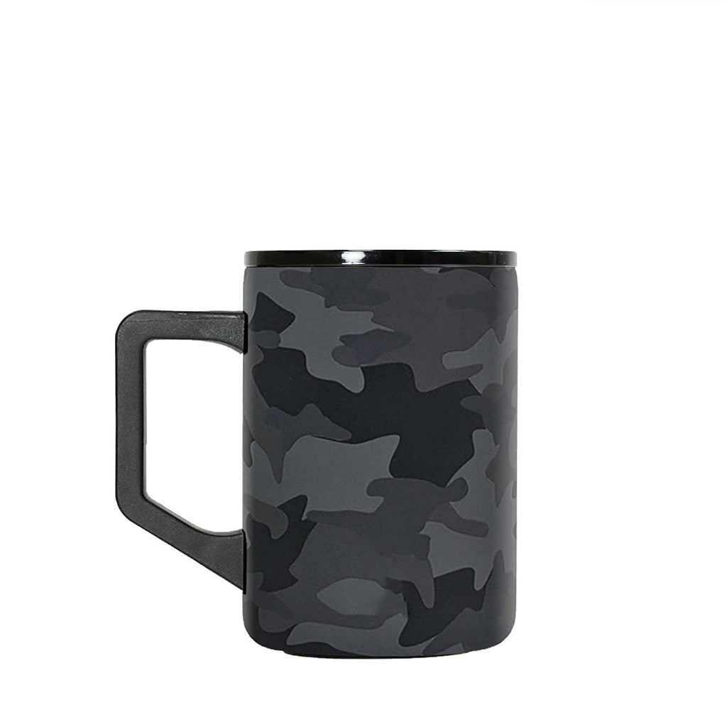 16 oz Coffee Mug in Grey Camo from Corkcicle, Insulated Travel Mug