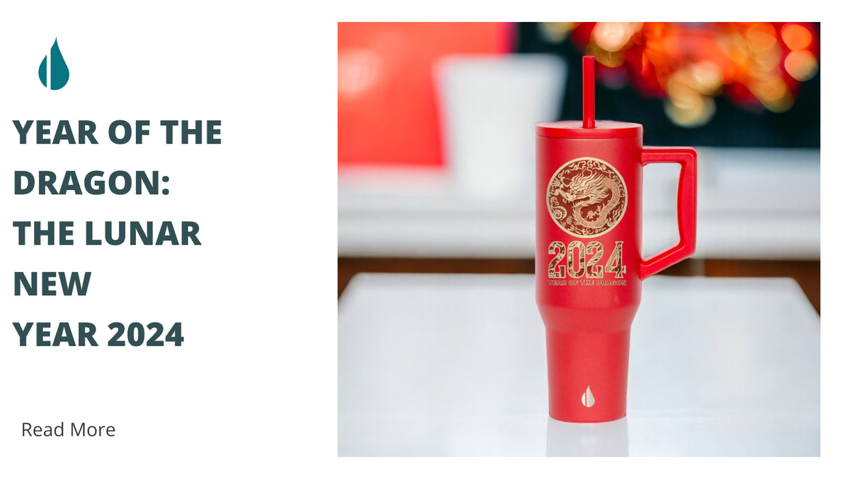 Cheers The Lunar New Year Celebration 2024 with Dragon Bottles