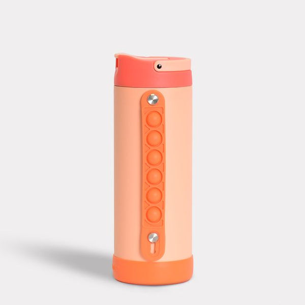 Iconic 14oz Pop Fidget Bottle - Peach Sunrise