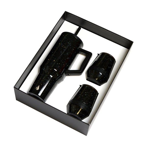 Commute 'n Chill Gift Set - Black Speckle