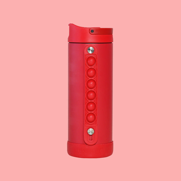 Iconic 14oz Pop Fidget Bottle - Red