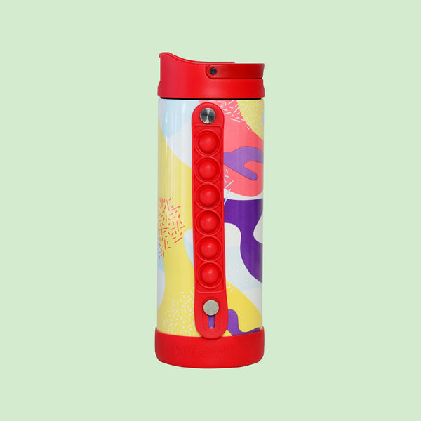 Iconic 14oz Pop Fidget Bottle - Sunset Sea