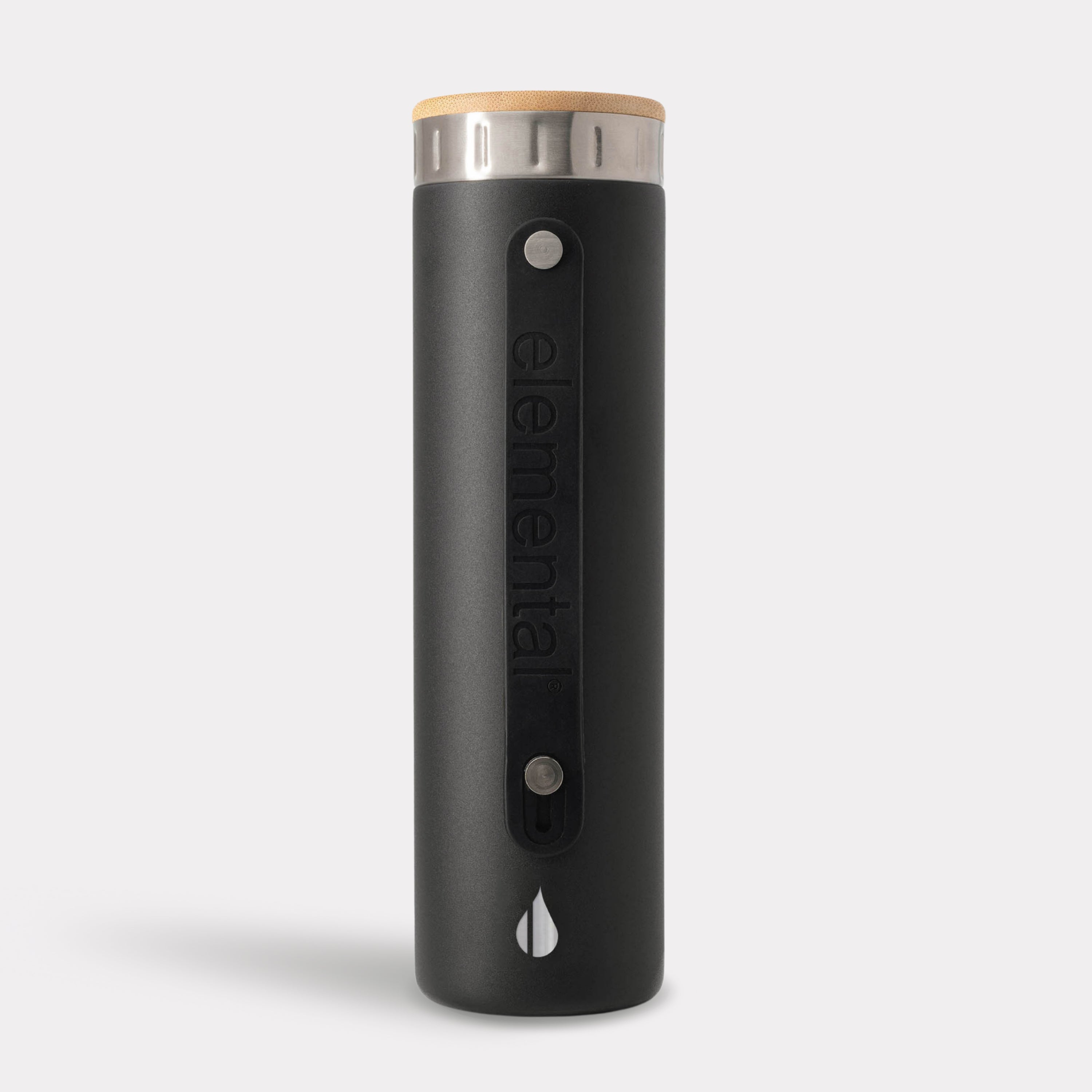 Elemental Iconic Water Bottle – Insulated Bottle with Infuser, Silicone ...