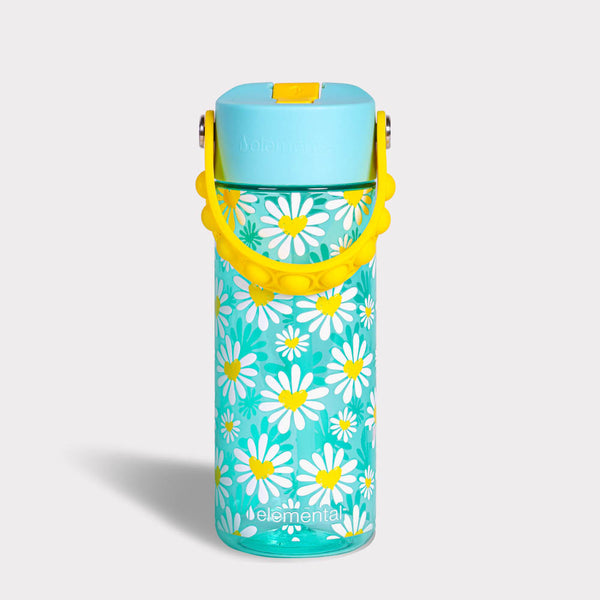 Kids' Insulated Water Bottle Set - Navy Hearts