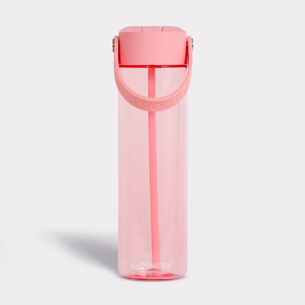 26 oz Tritan Plastic Water Bottle - Rose