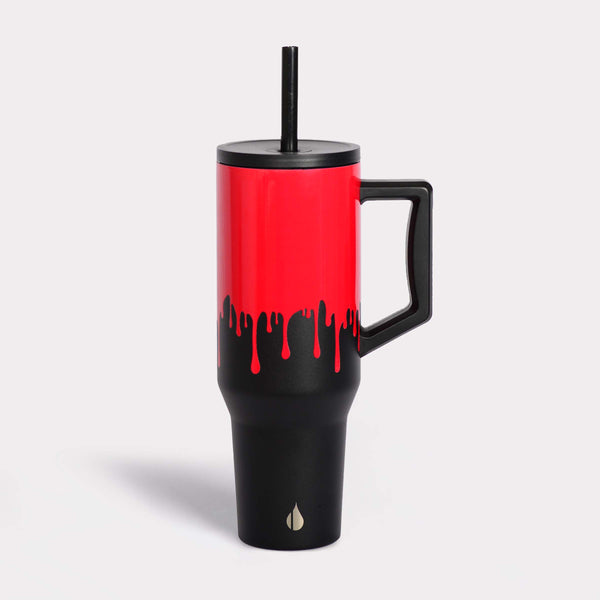 Commuter 40oz Tumbler - Sanguine Drip