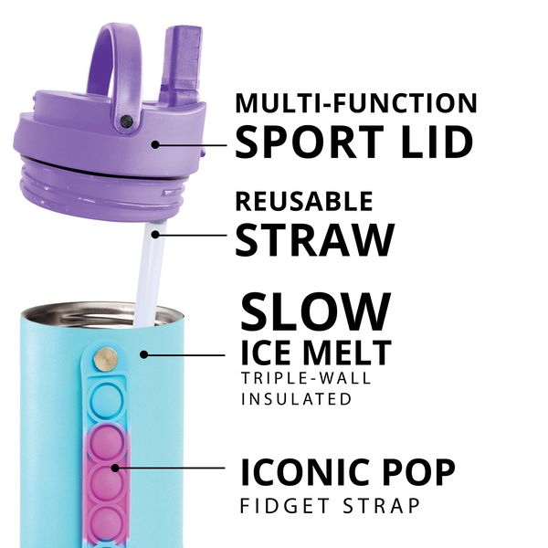 Iconic Pop Fidget Bottle
