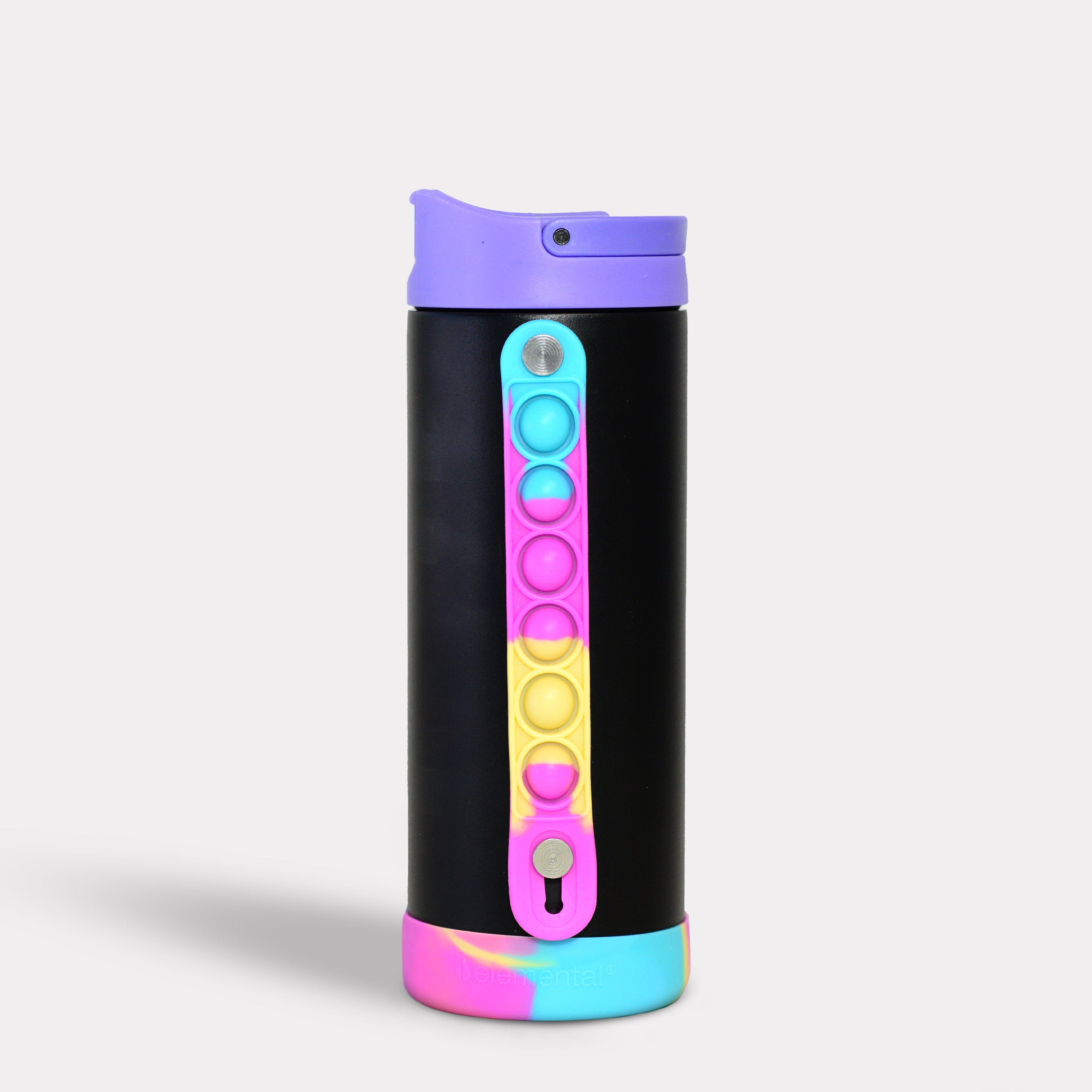Elemental Core 709ml Pop-it Bottle - Pink Tie Dye