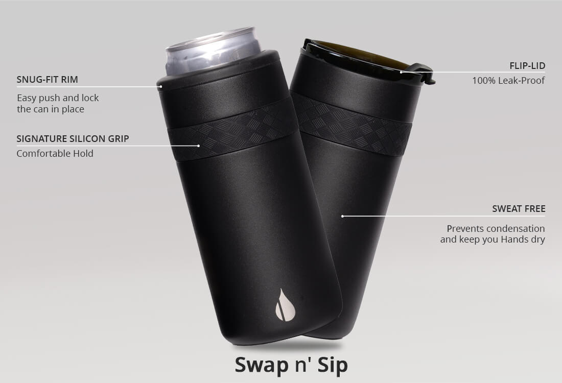 Contigo Snapseal 20 Oz Travel Mug Set Hot Cold Cups Leak Proof Black New