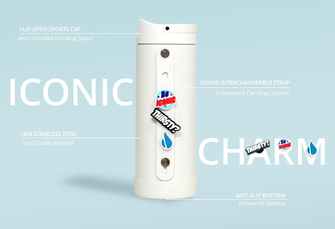 Bulk 20 Water Bottle 3D Silver Tone Charms SC2529