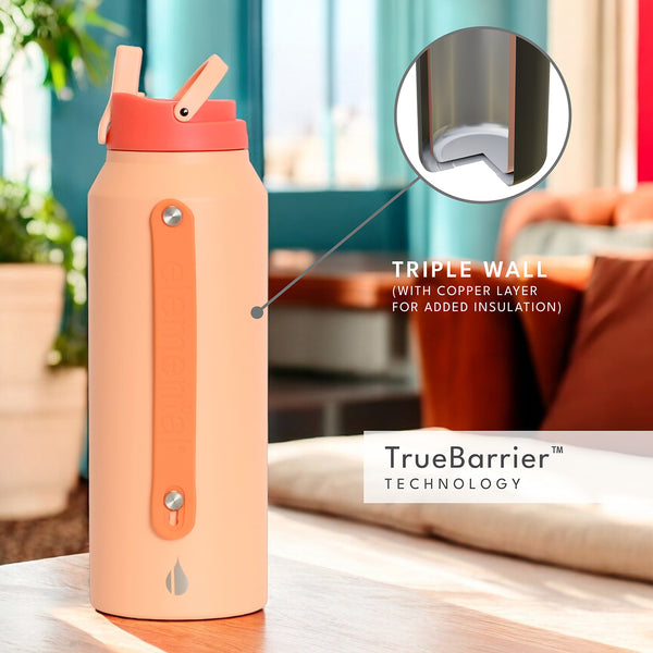 Iconic 32oz Sport Water Bottle - Peach Sunrise