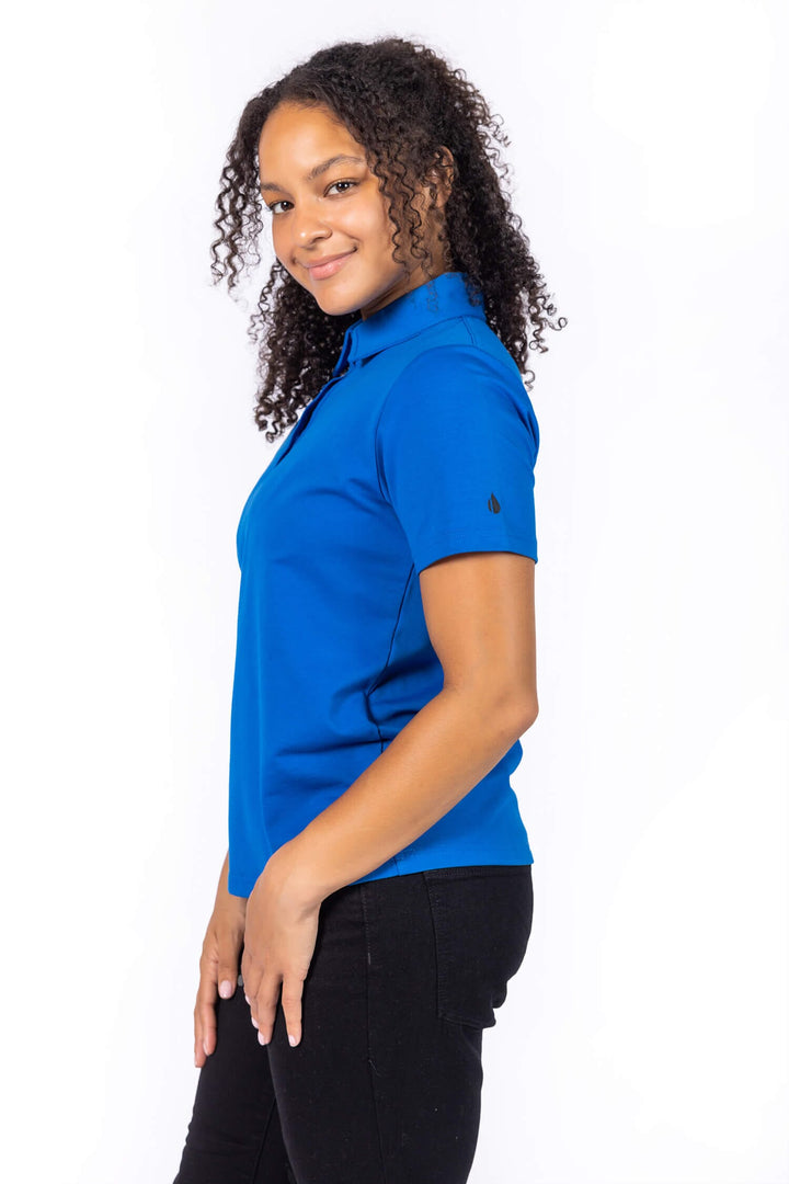 A-Game Women Polo Shirt - Royal Blue
