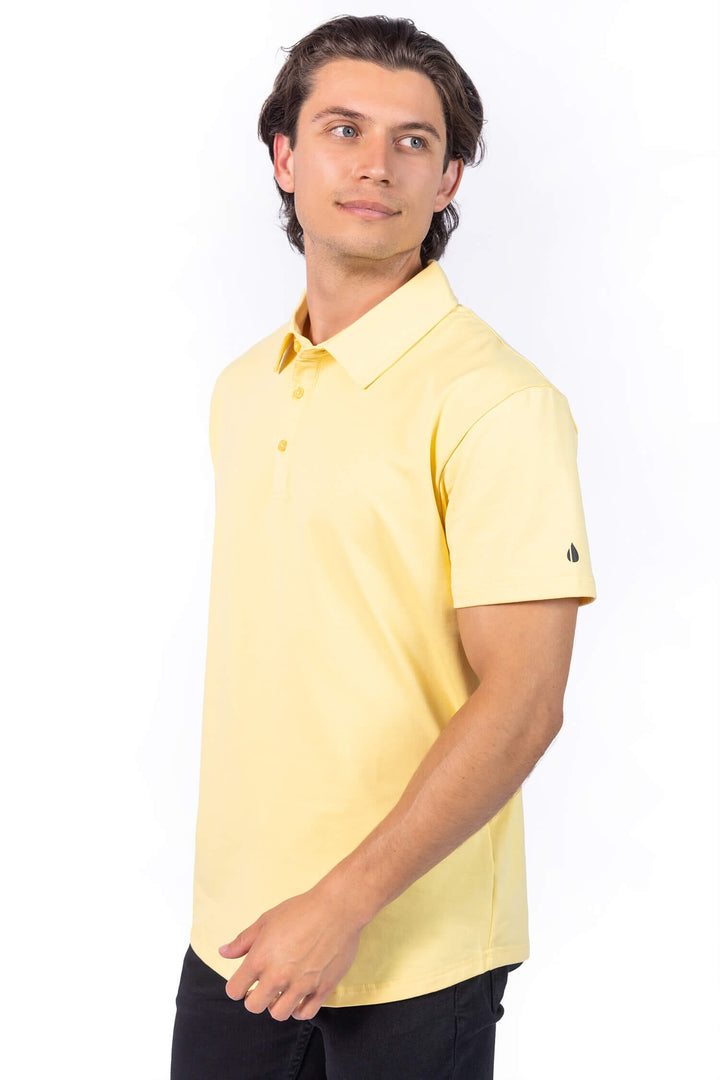 A-Game Men Polo Shirt - Yellow