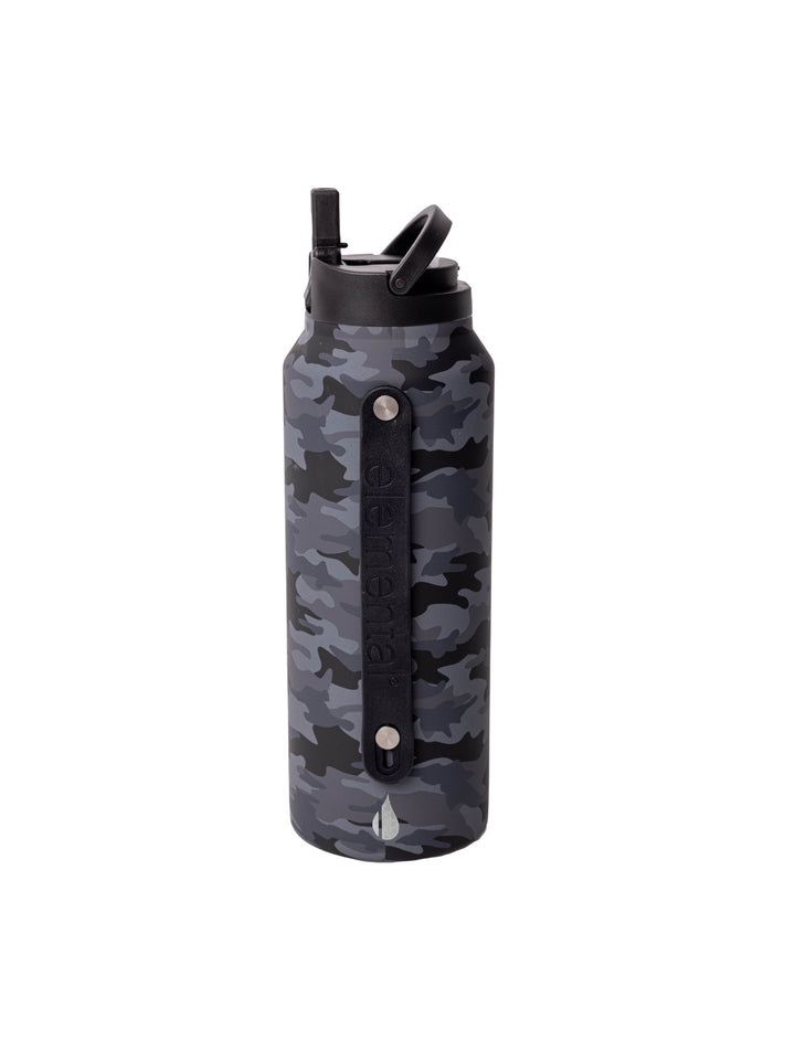 Iconic 32oz Sport Water Bottle - Black Camo