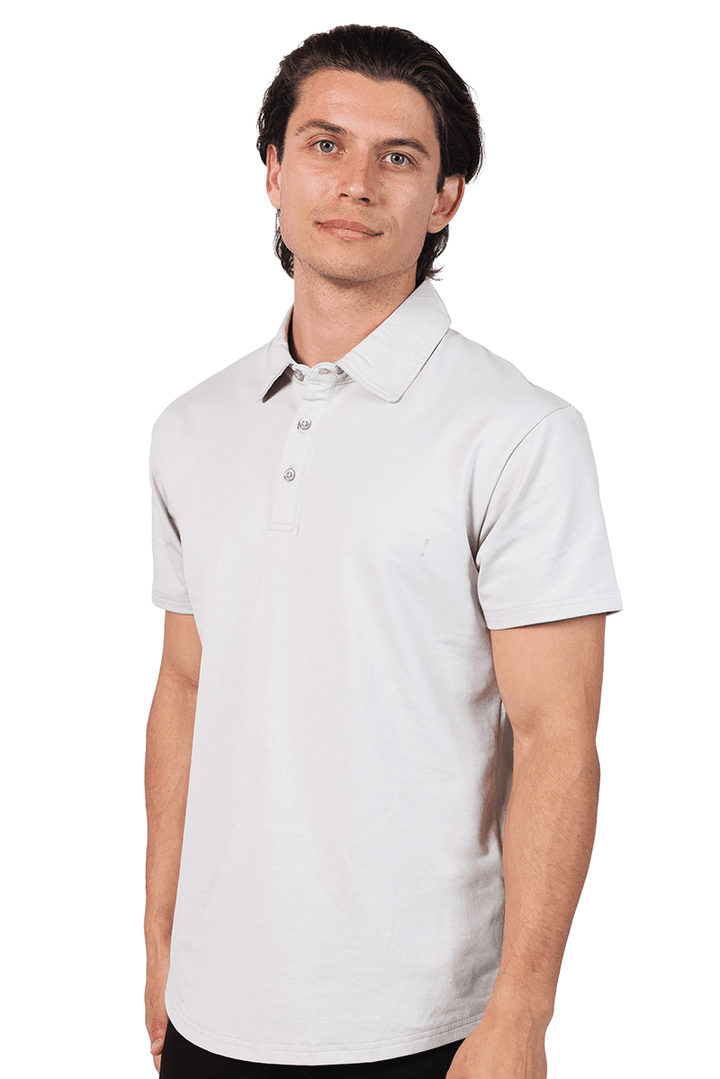 A-Game Men Polo Shirt - Dove Grey