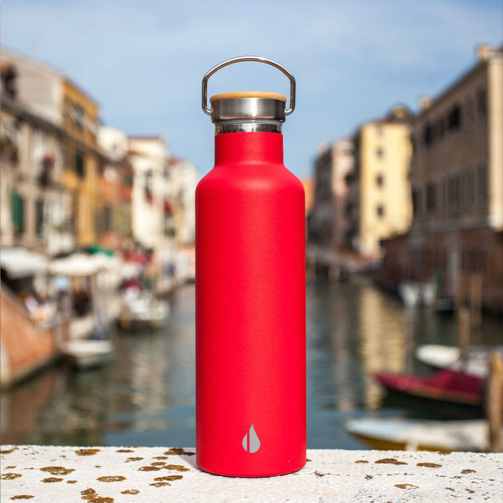 Classic 25oz Water Bottle - Matte Red
