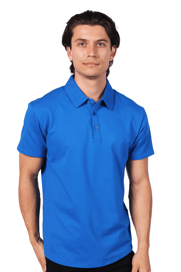 A-Game Men Polo Shirt - Royal Blue