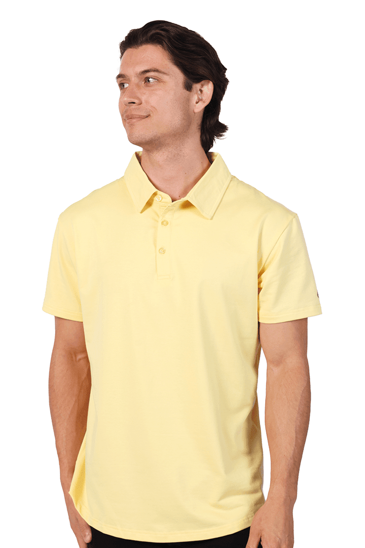 A-Game Men Polo Shirt - Yellow